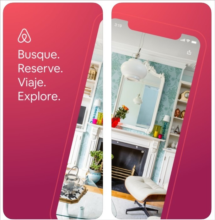 imagen publicitaria de airbnb