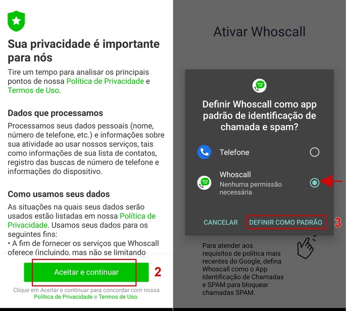 Cómo bloquear llamadas como la aplicación Whoscall en Android