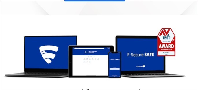 Imagen de lanzamiento de la aplicación de seguridad para Android F ‑ Secure SAFE