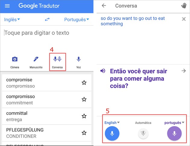 Traduce conversaciones en tiempo real en Google Translate
