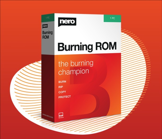Imagen del comunicado de prensa de la grabadora de discos Nero Burning Rom