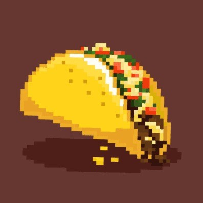 Logotipo del bot del juego Taco Snack