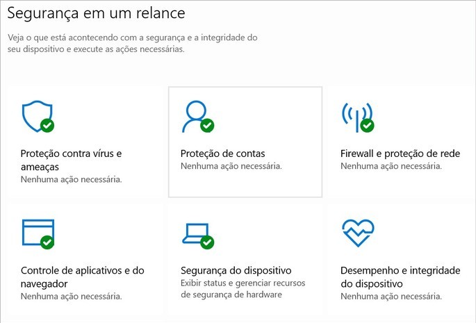 Captura de pantalla del antivirus Microsoft Defender